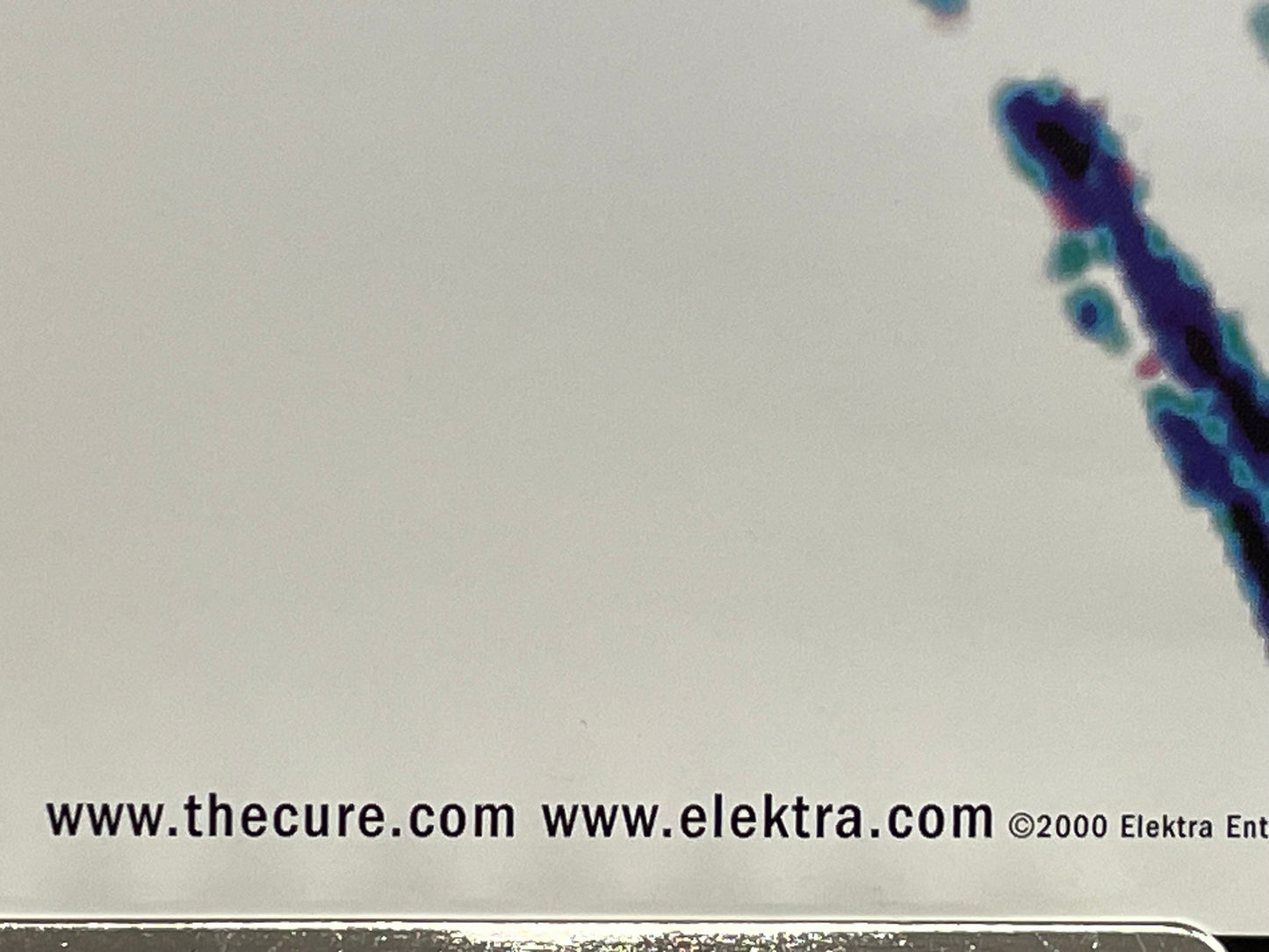 The Cure - Bloodflowers album promo poster, 2000