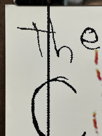 The Cure - Bloodflowers album promo poster, 2000 - HAPPIEST KID FINDS - Museum-quality antique and vintage posters, original art, preservation and restoration