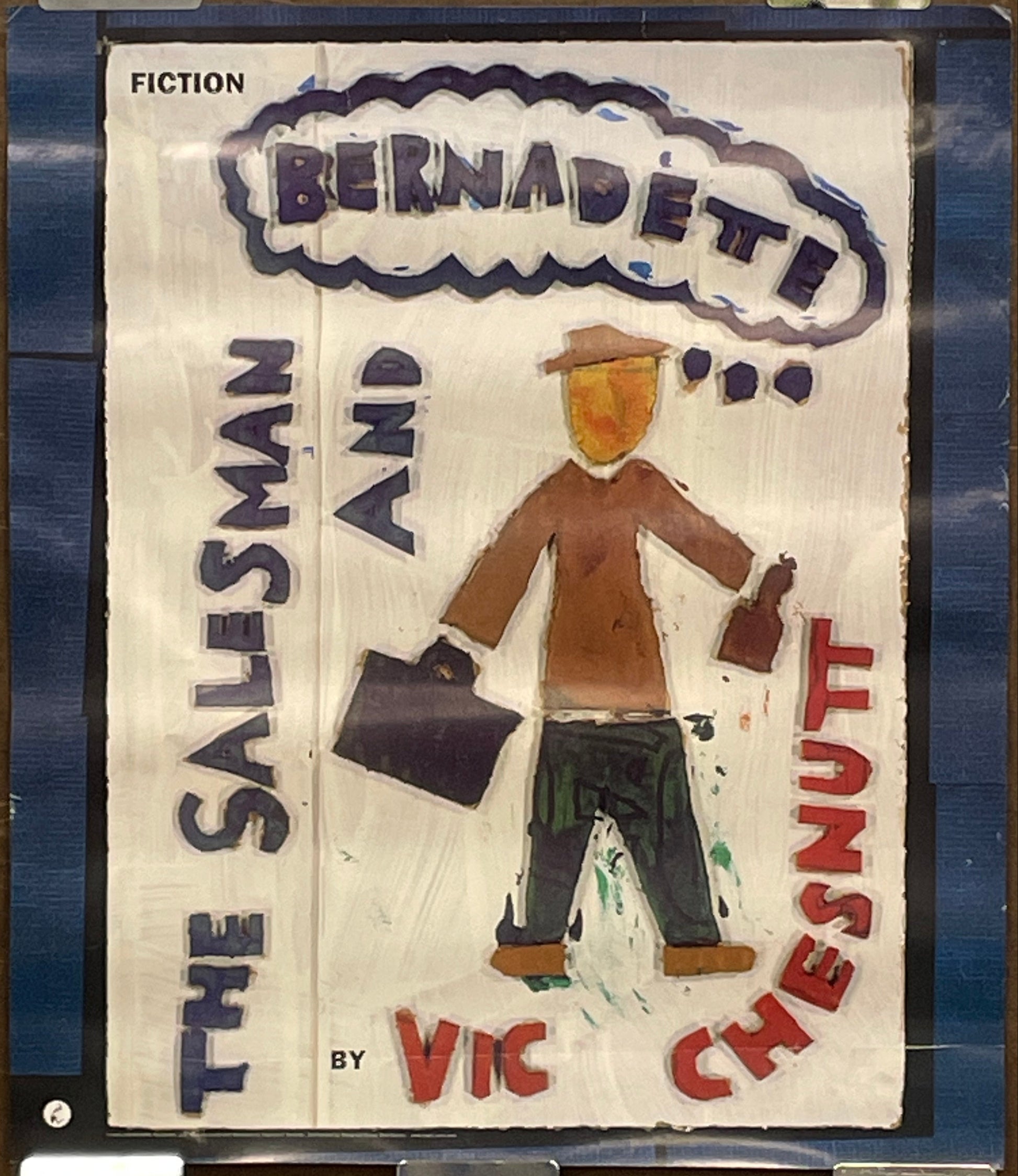 The Salesman and Bernadette, vintage album promo, 1998 at Happiest Kid Finds