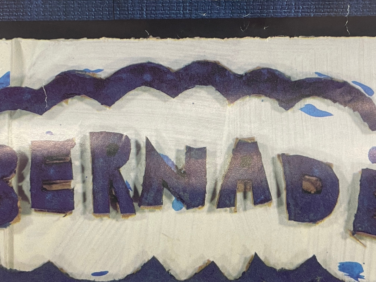 The Salesman and Bernadette by Vic Chesnutt, vintage album promo, 1998