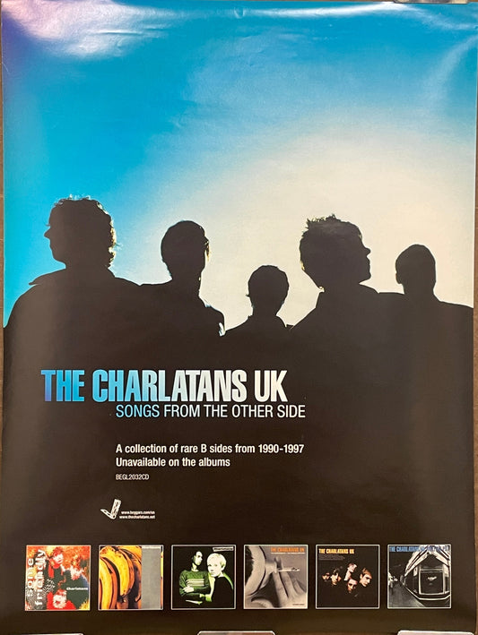 The Charlatans UK, double-sided promo poster, 2007 at Happiest Kid Finds