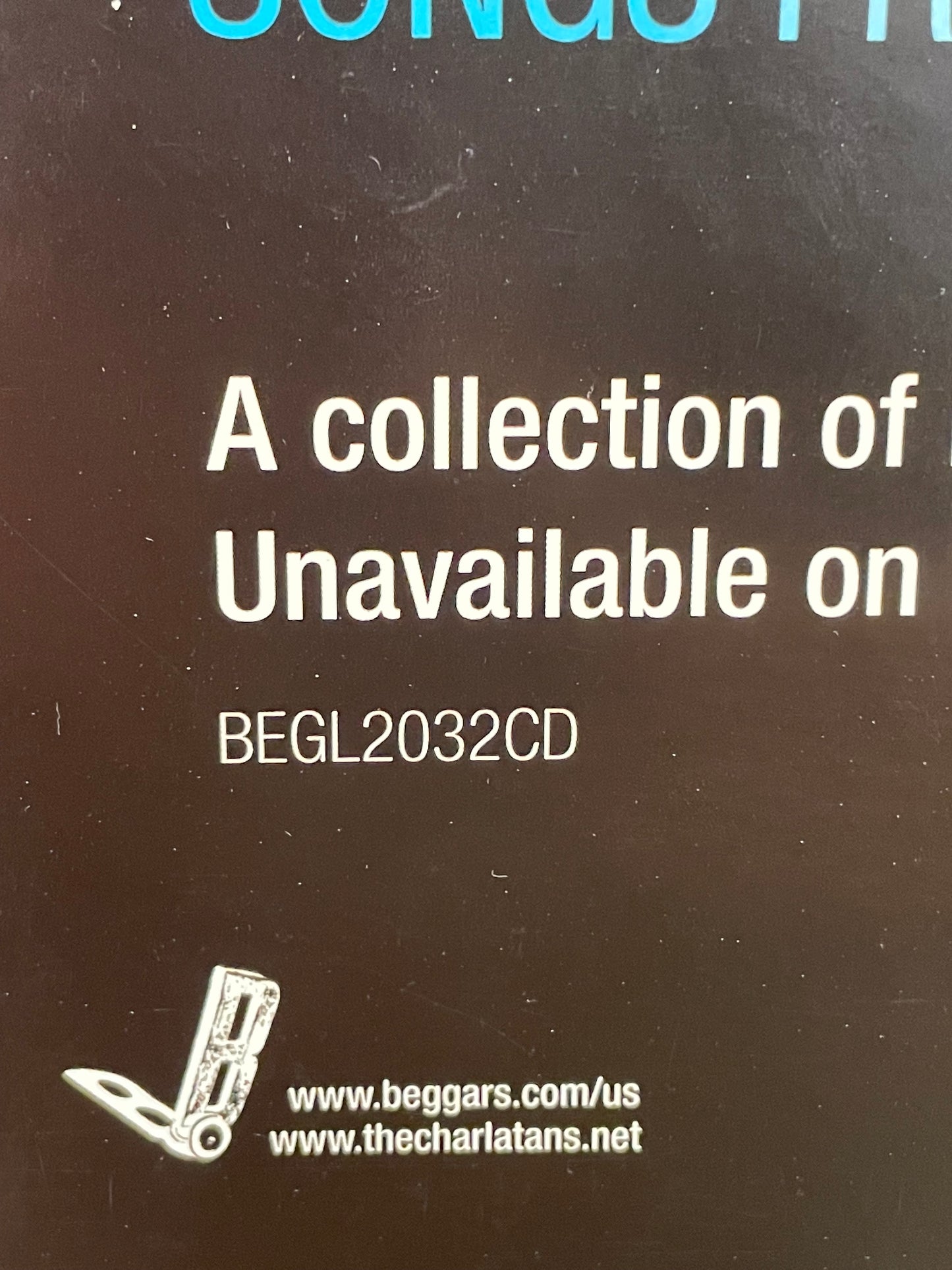 The Charlatans UK, double-sided promo poster, 2007