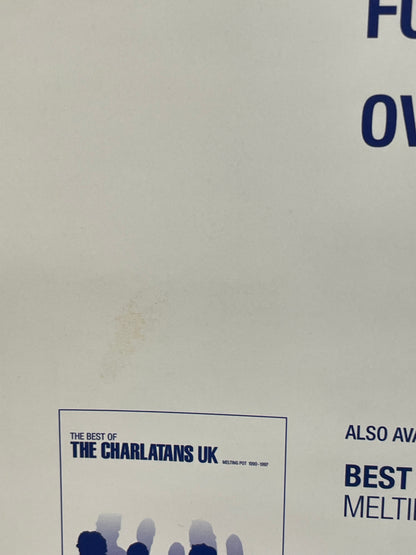 The Charlatans UK, double-sided promo poster, 2007 - HAPPIEST KID FINDS - Museum-quality antique and vintage posters, original art, preservation and restoration