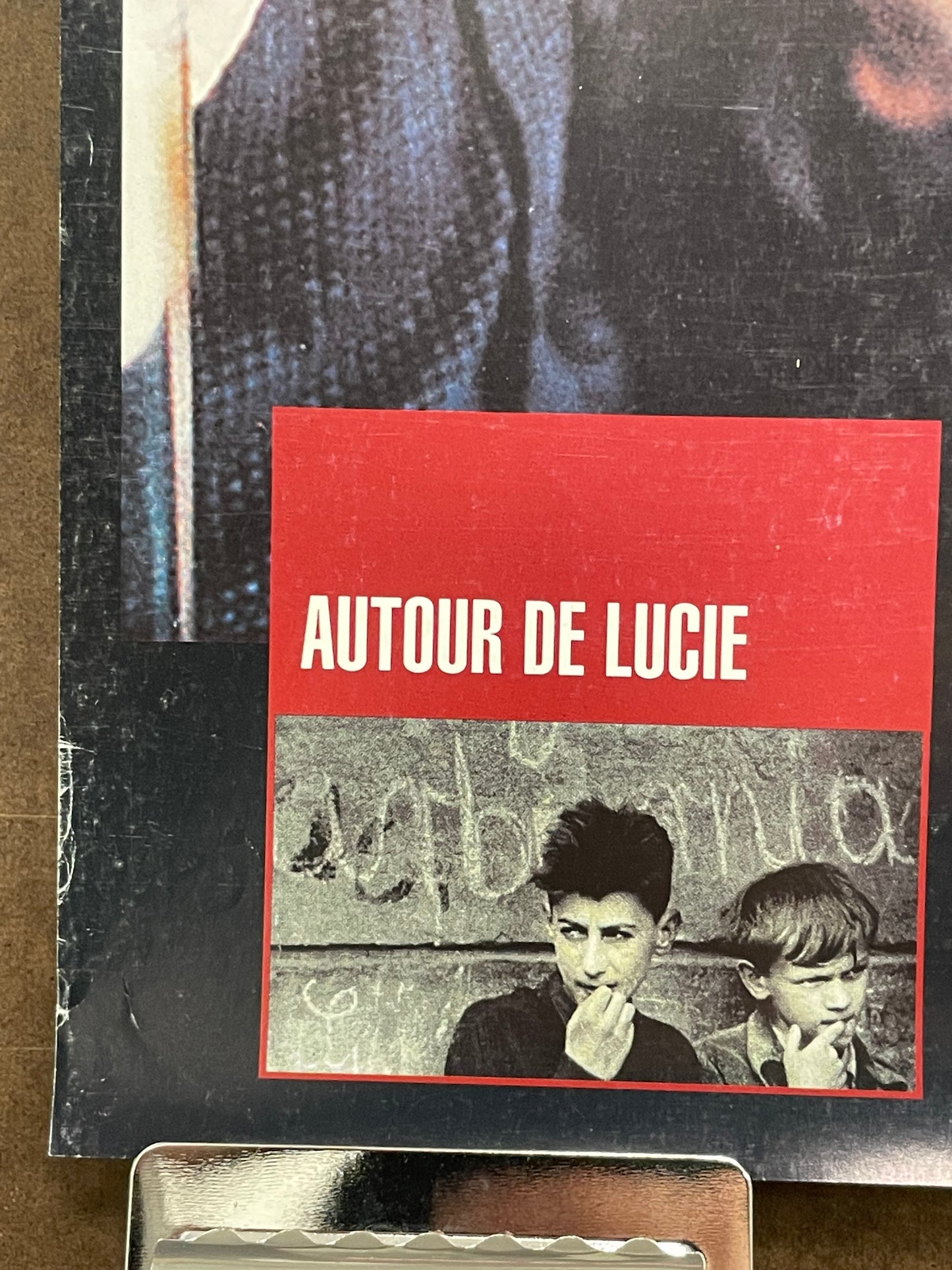 Autour de Lucie - Immobile, vintage promo poster, 1998