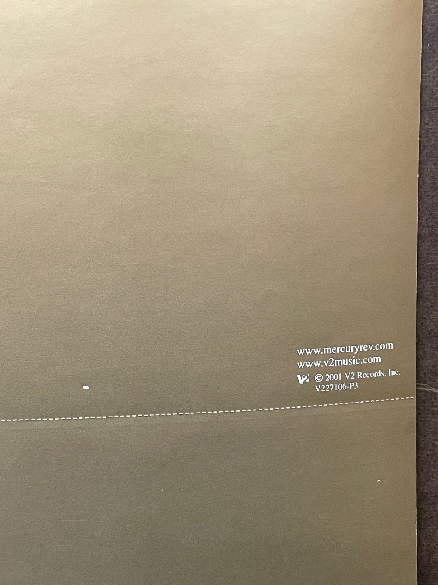 Mercury Rev-All is a Dream tour, stock promo poster, 2001