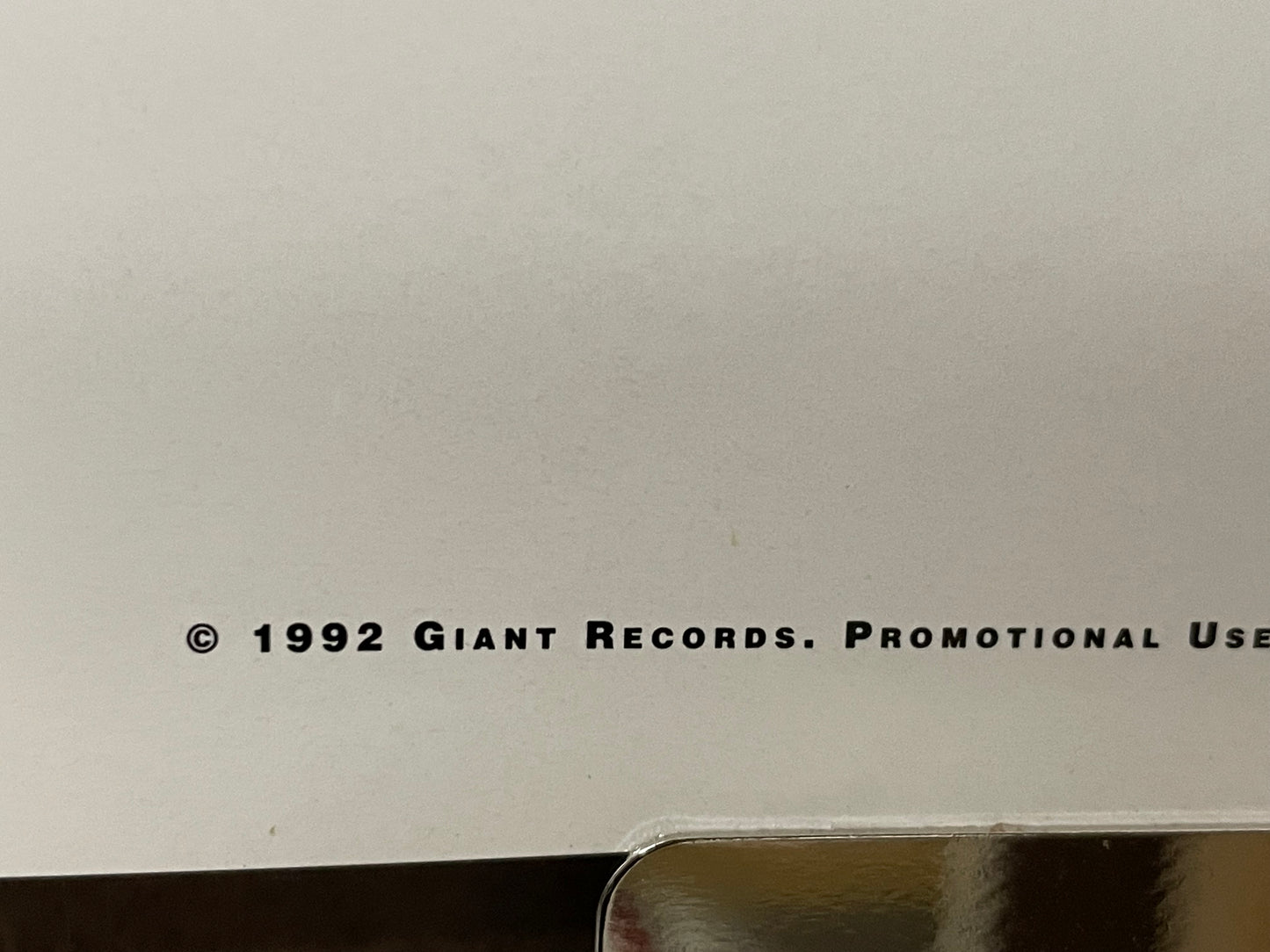 Deborah Allen (autographed), vintage promo poster, 1992