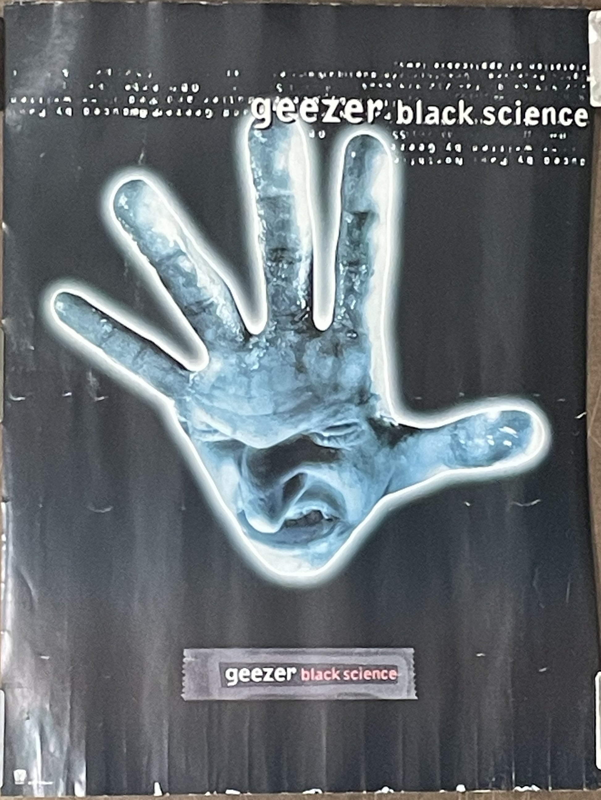 vintage Geezer-Black Science, album promo, 1997