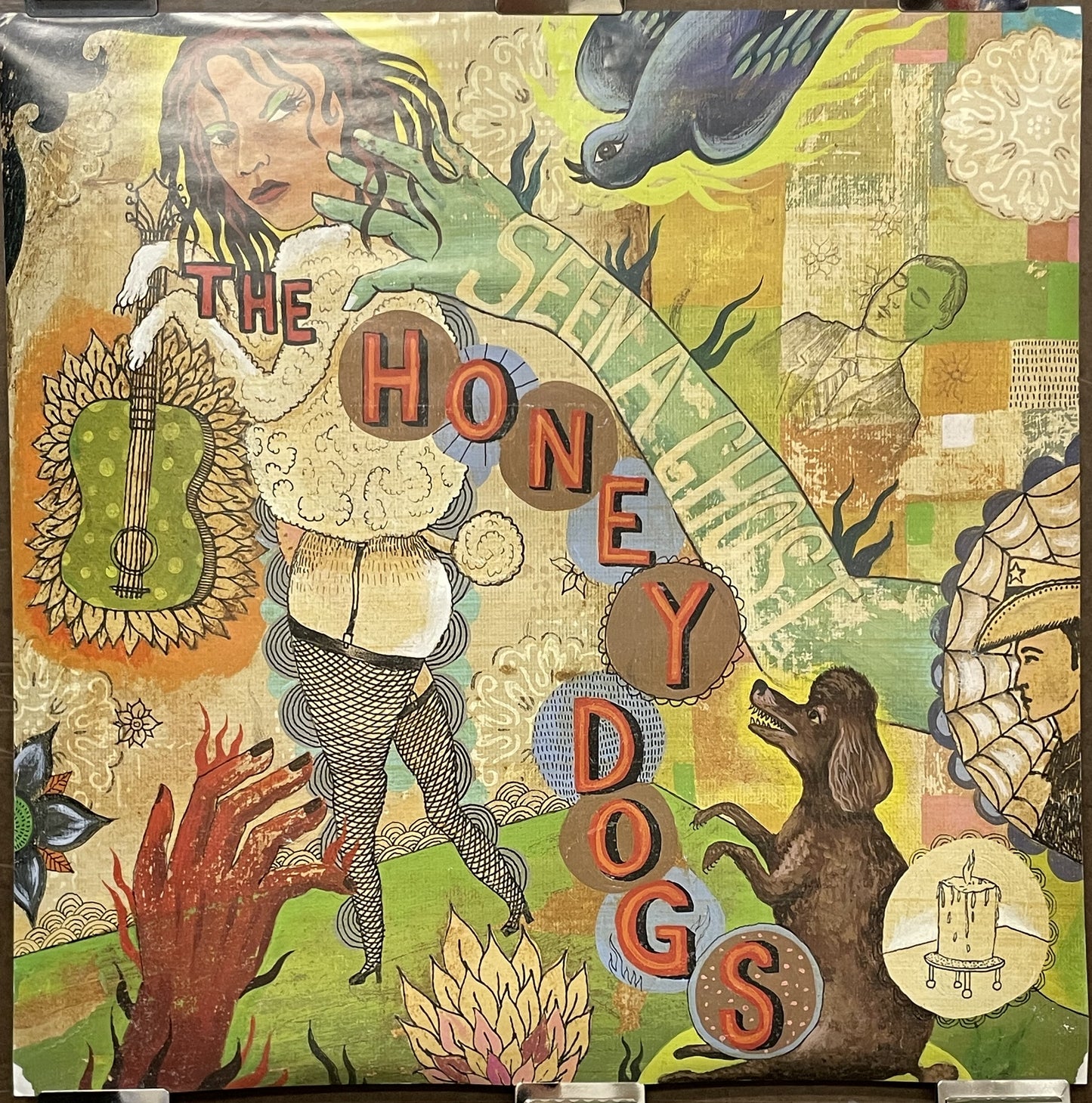 The HoneyDogs, vintage double-sided poster, 1997