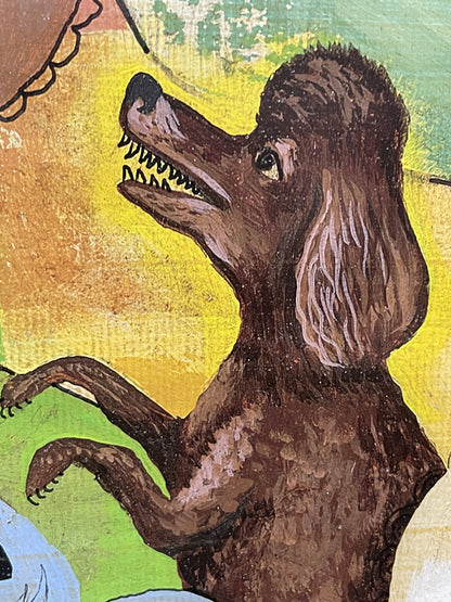 The HoneyDogs, vintage double-sided poster, 1997 - HAPPIEST KID FINDS - Museum-quality antique and vintage posters, original art, preservation and restoration