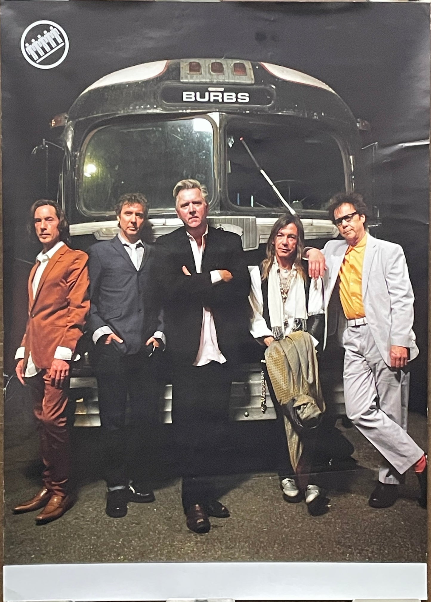 The Suburbs band promo poster, 2013
