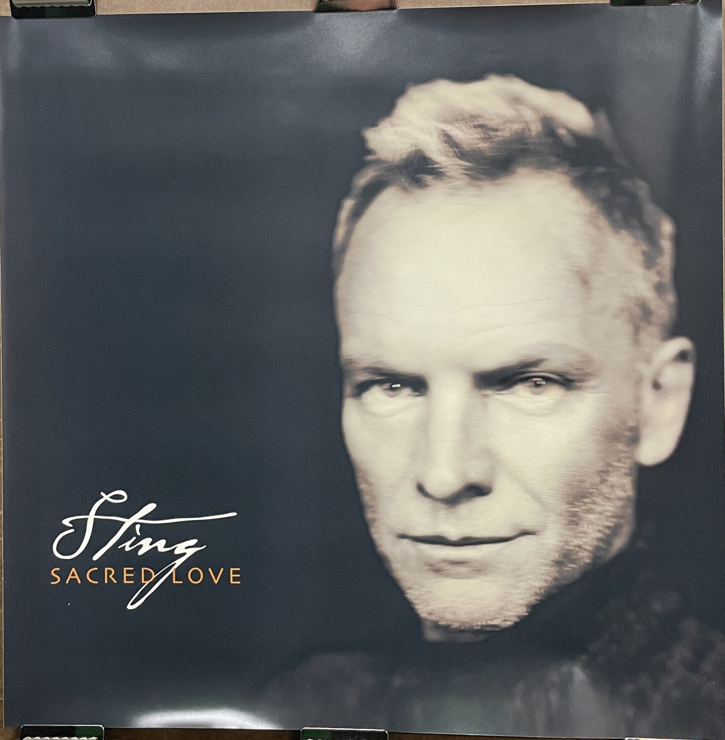 Sting - Sacred Love, promo music poster, 2003