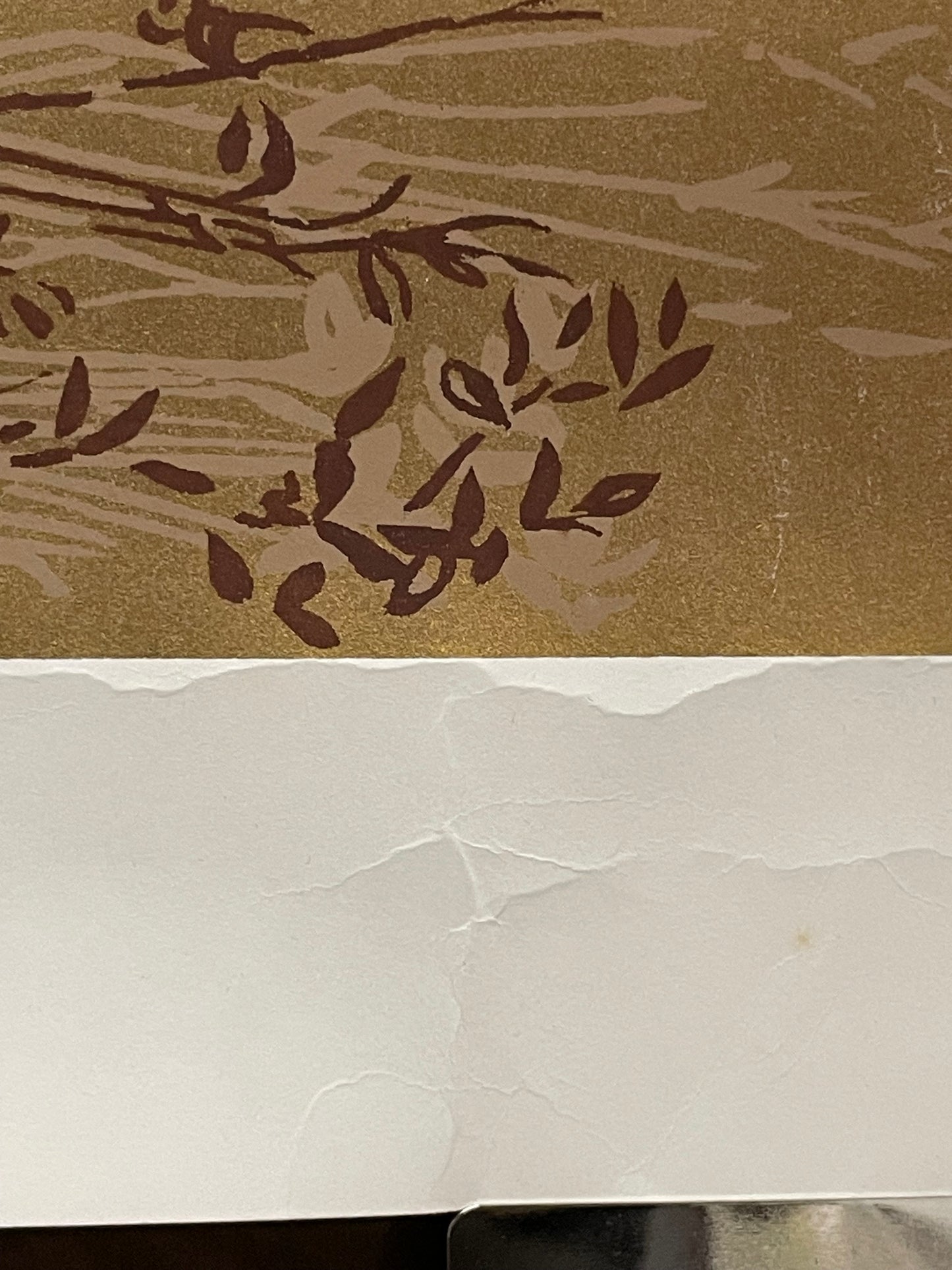 Deer by River, Golden Screen Pr. Japan-Toca school