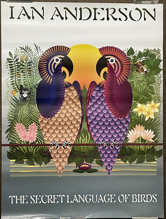 Ian Anderson-The Secret Language of Birds, album promo poster, 2000