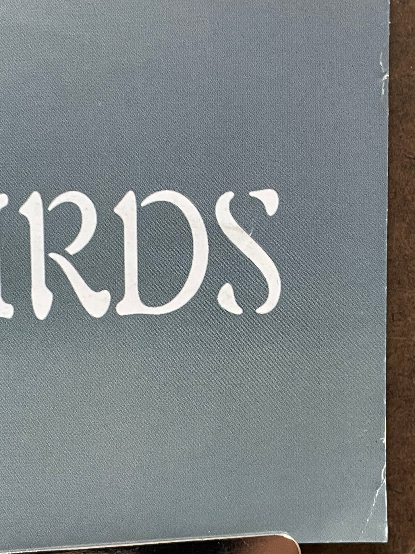 Ian Anderson-The Secret Language of Birds, album promo poster, 2000