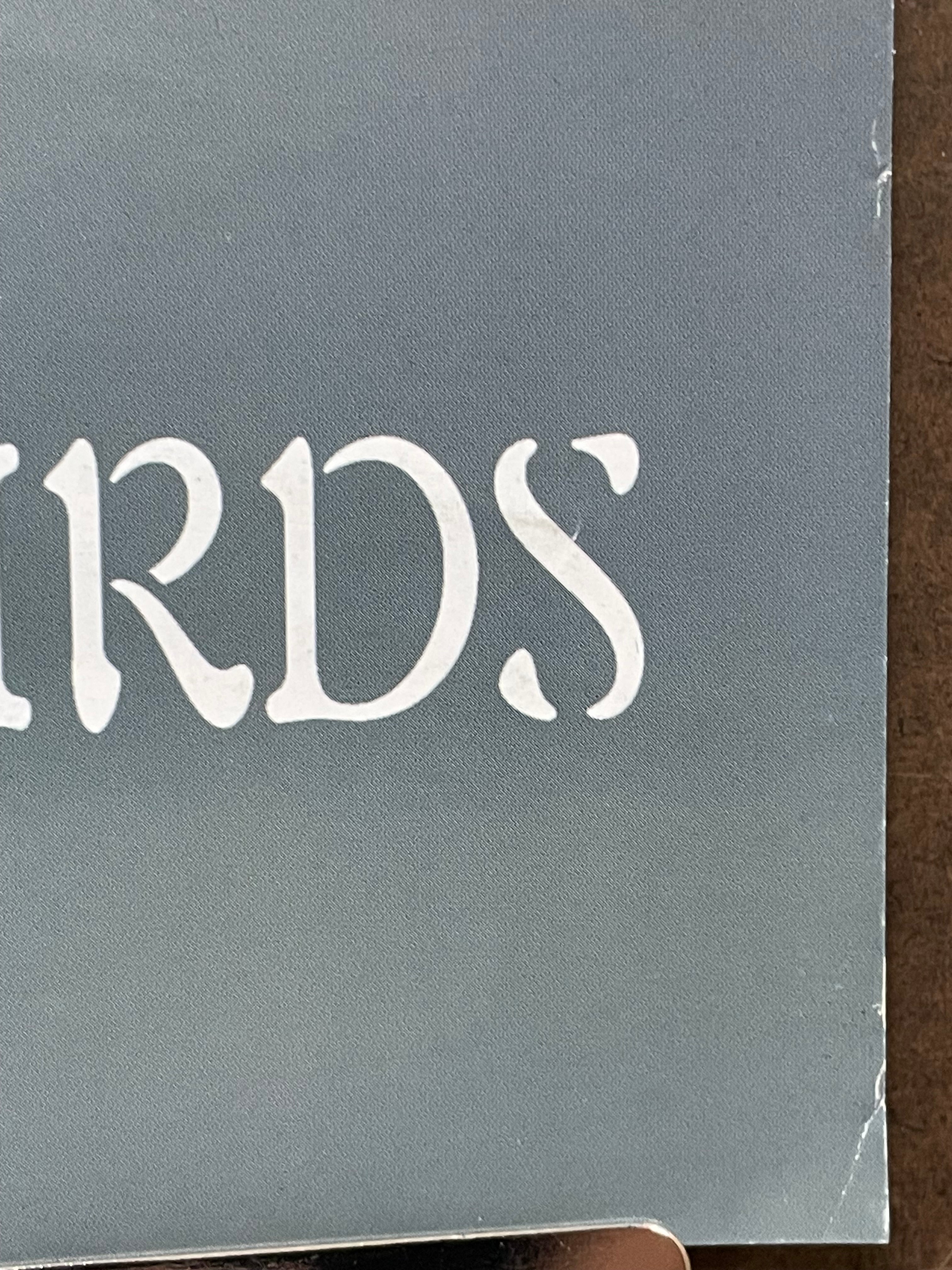 Ian Anderson-The Secret Language of Birds, album promo poster, 2000 - HAPPIEST KID FINDS - Museum-quality antique and vintage posters, original art, preservation and restoration