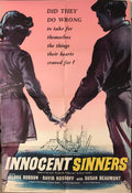 Innocent Sinners, UK, Vintage 1-sheet film poster, 1958 - HAPPIEST KID FINDS - Museum-quality antique and vintage posters, original art, preservation and restoration