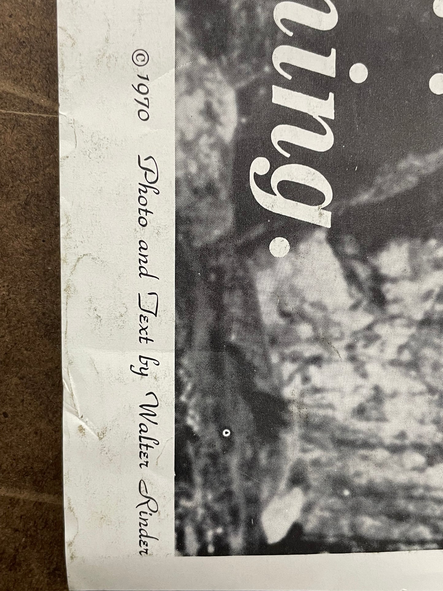 Let Us Come Together Once Again, vintage inspirational poster, 1970