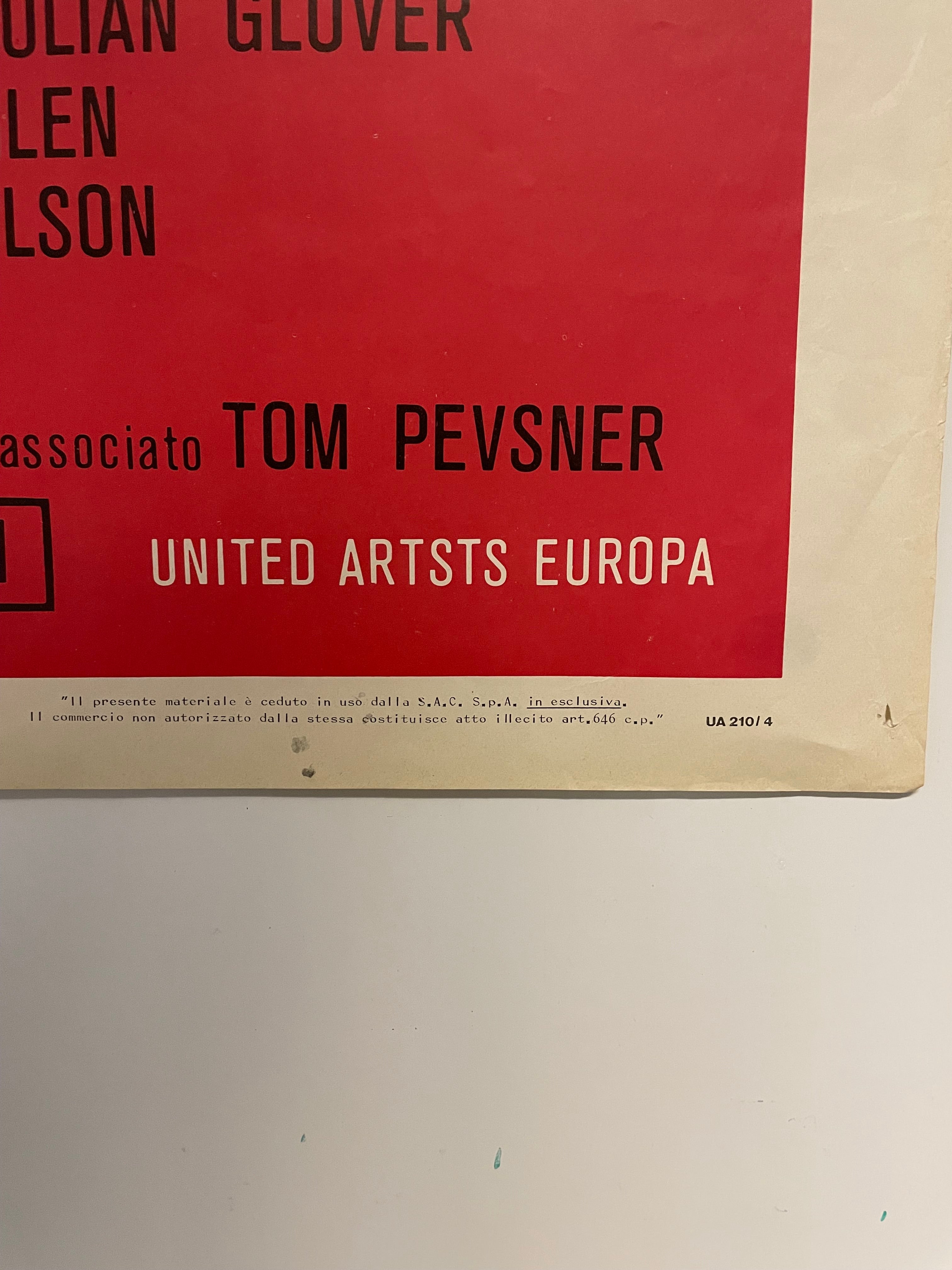 For Your Eyes Only, Italian 1981 Film Poster - HAPPIEST KID FINDS - Museum-quality antique and vintage posters, original art, preservation and restoration