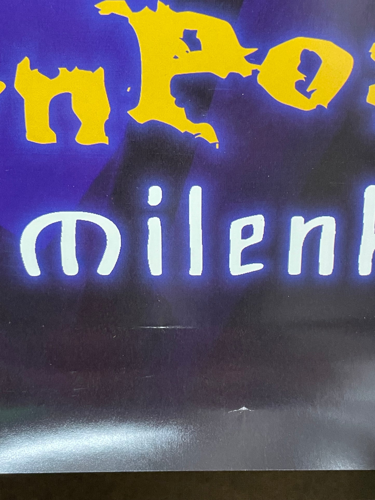 vintage INSANE CLOWN POSSE, 2-sided album promo poster, 1997