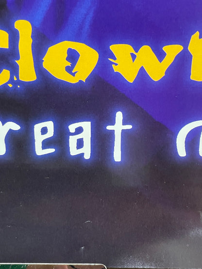 vintage INSANE CLOWN POSSE, 2-sided album promo poster, 1997 - HAPPIEST KID FINDS - Museum-quality antique and vintage posters, original art, preservation and restoration