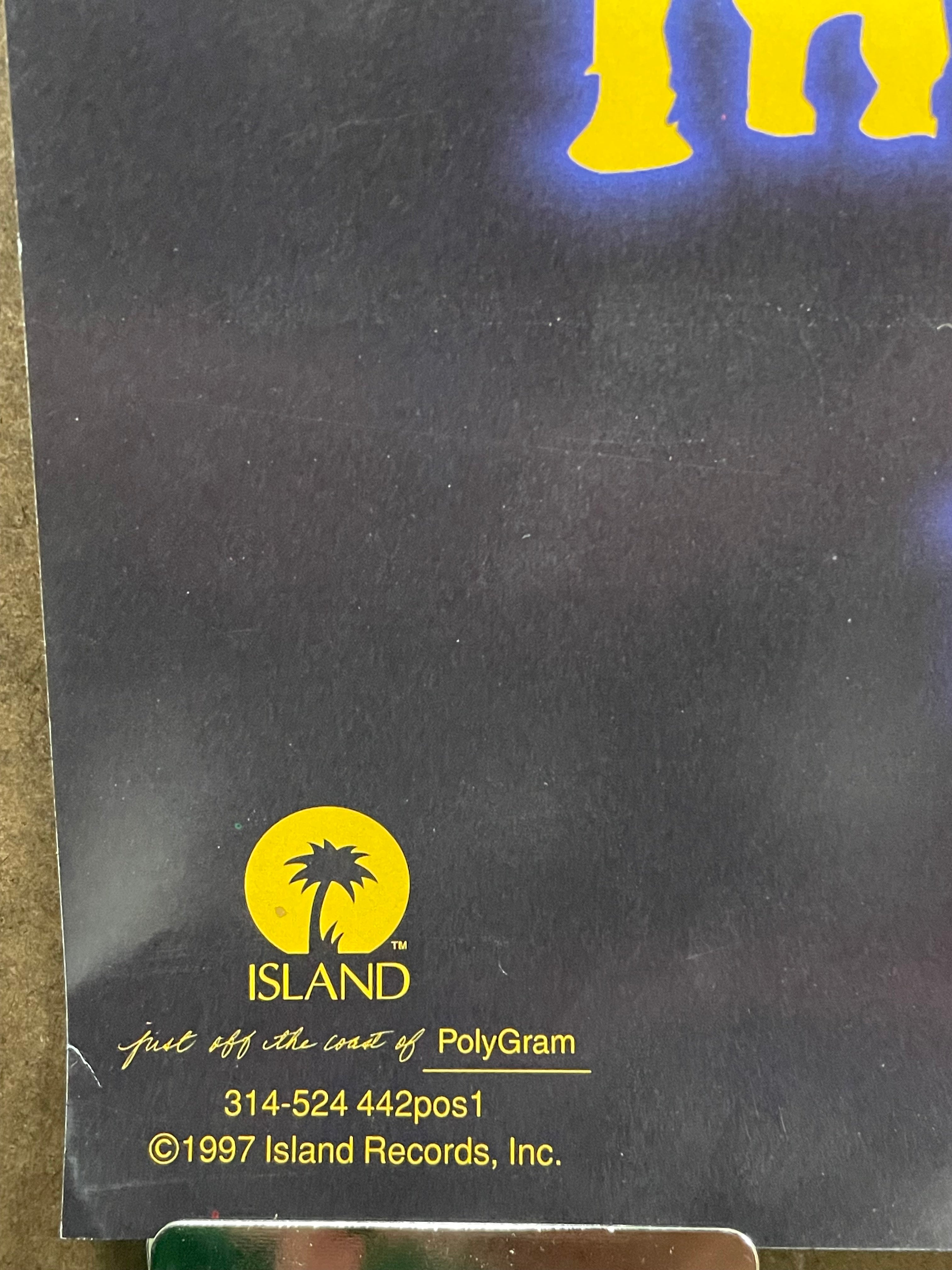 vintage INSANE CLOWN POSSE, 2-sided album promo poster, 1997 - HAPPIEST KID FINDS - Museum-quality antique and vintage posters, original art, preservation and restoration