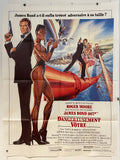 View to a Kill,  vintage James Bond 007 French Release Film Poster c. 1985 - HAPPIEST KID FINDS - Museum-quality antique and vintage posters, original art, preservation and restoration