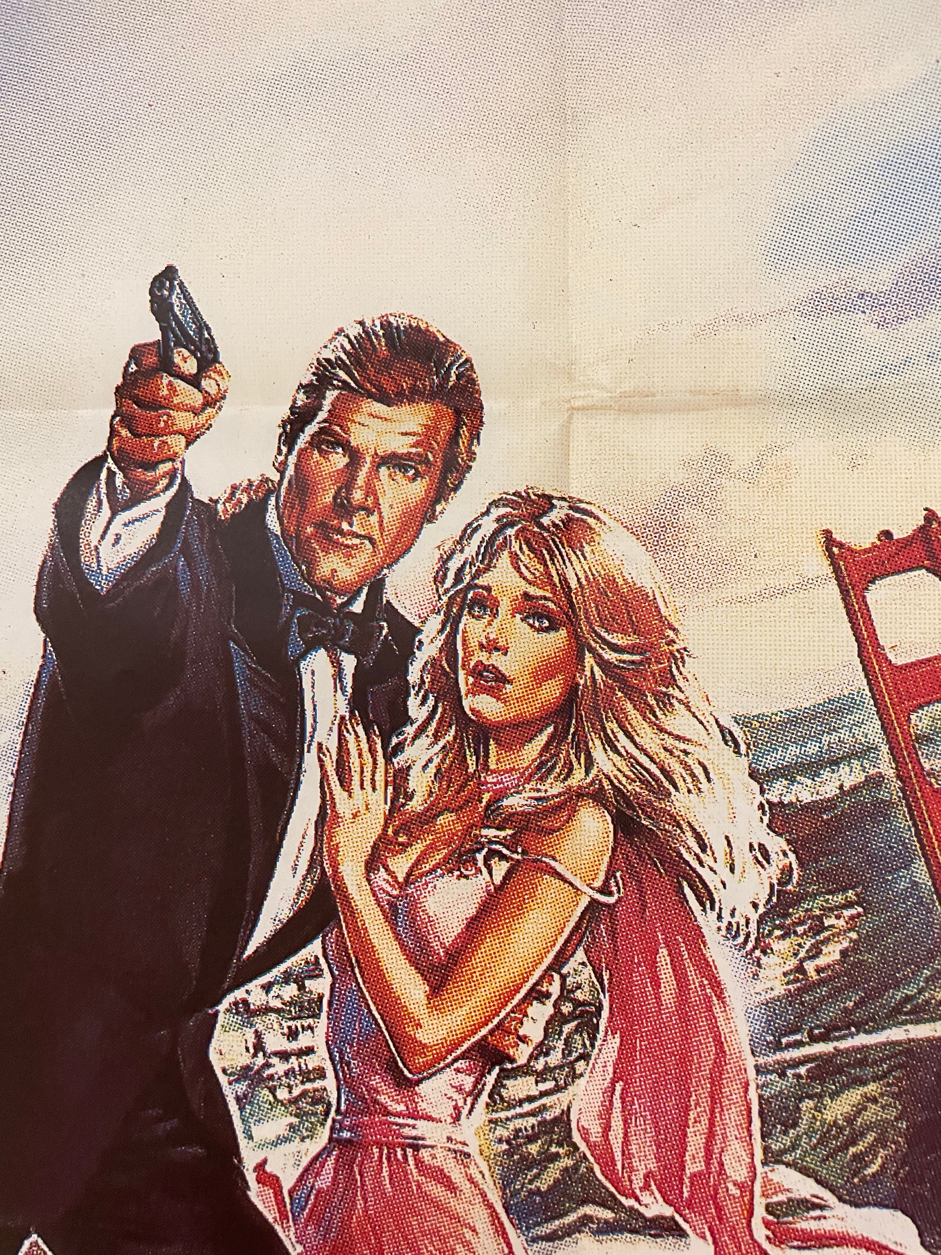 View to a Kill,  vintage James Bond 007 French Release Film Poster c. 1985 - HAPPIEST KID FINDS - Museum-quality antique and vintage posters, original art, preservation and restoration