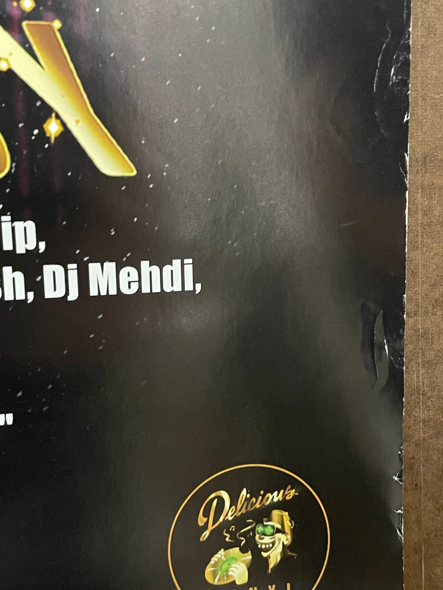 Delicious-RMXXOLOGY, promo poster, 2008