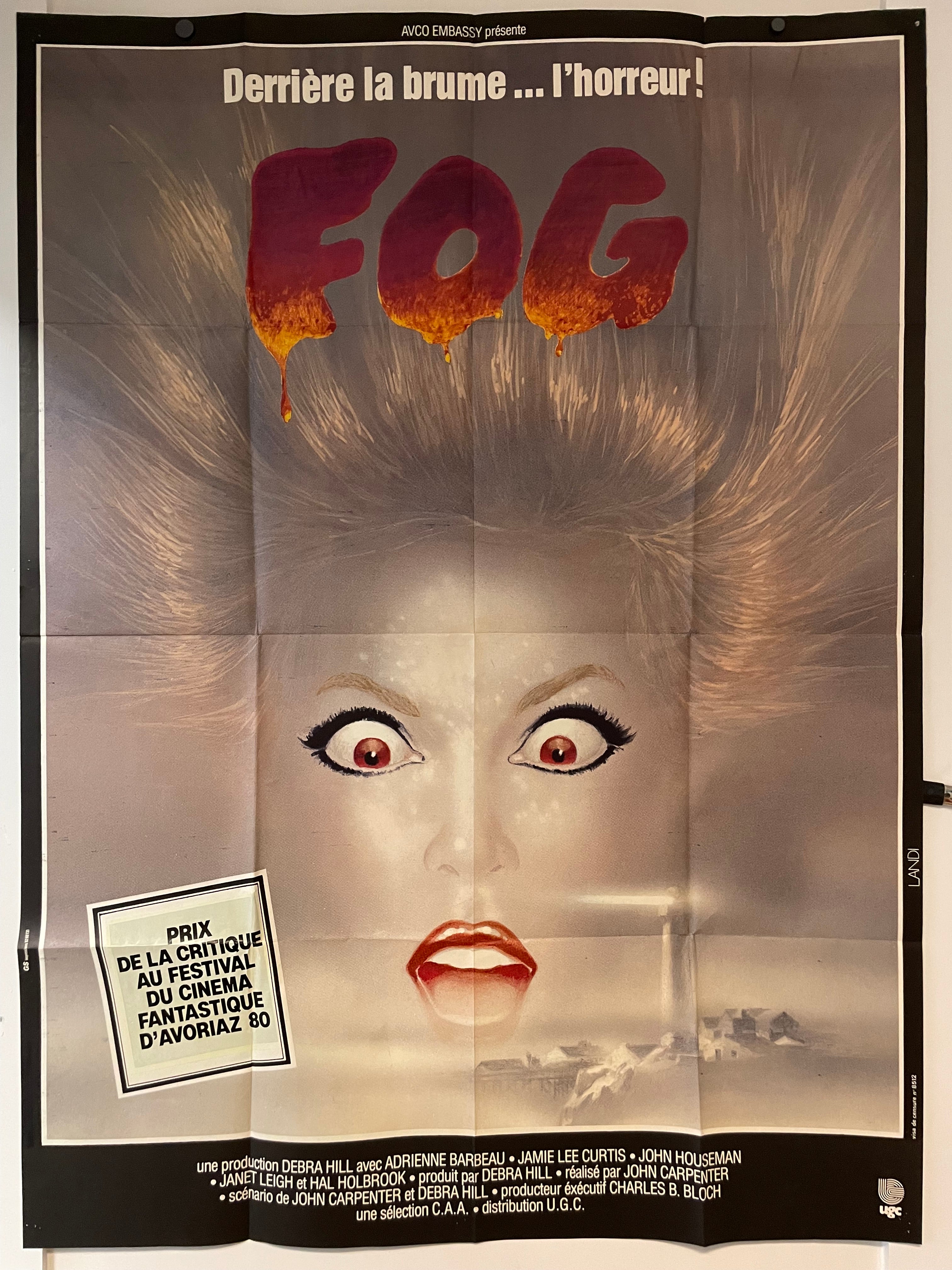 The Fog, French Release Film Poster, 1980 - HAPPIEST KID FINDS - Museum-quality antique and vintage posters, original art, preservation and restoration