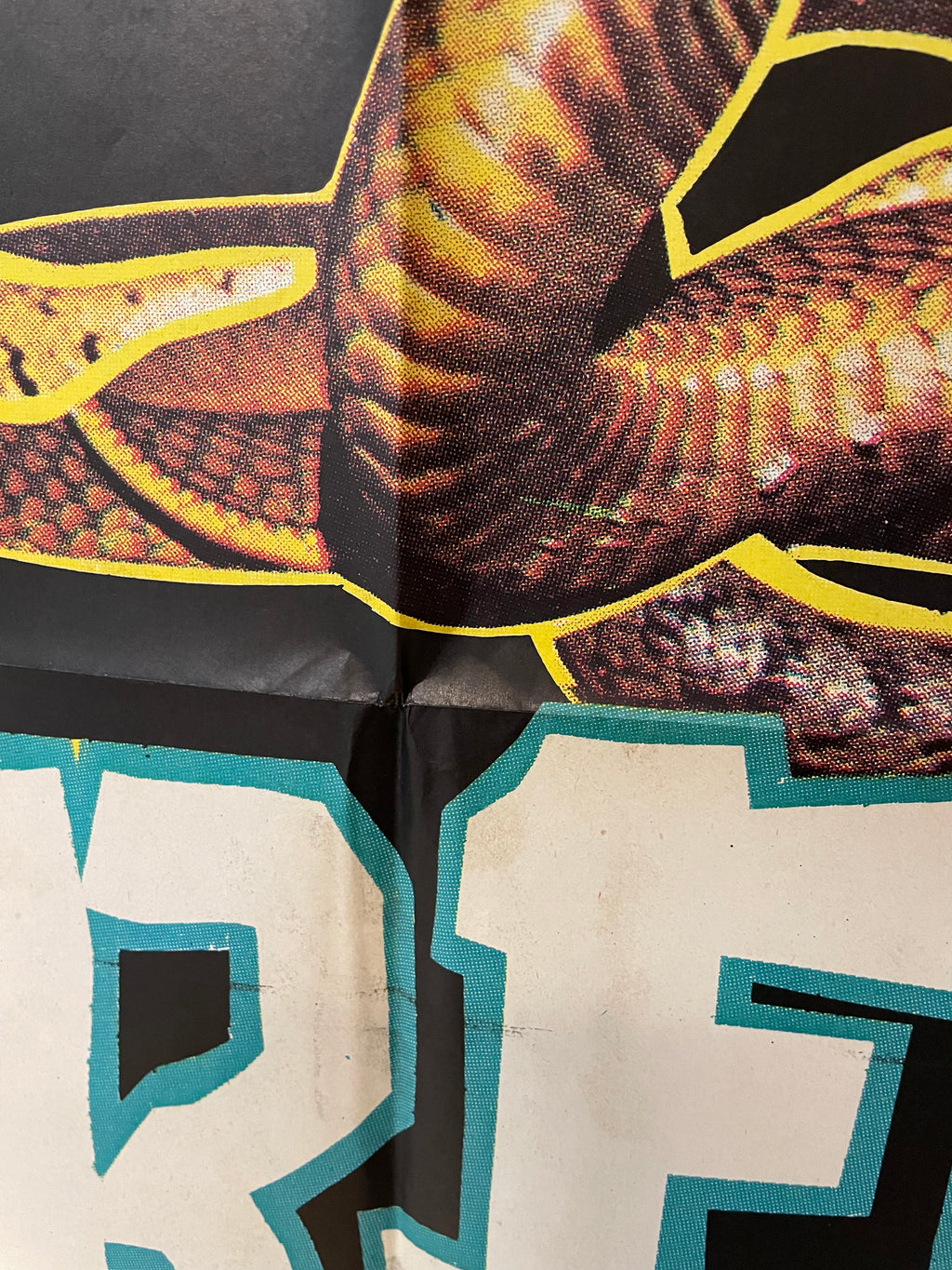 Reptiles (aka Rattlers) Original Vintage Theatrical French Movie Poster, 1976 - HAPPIEST KID FINDS - Museum-quality antique and vintage posters, original art, preservation and restoration
