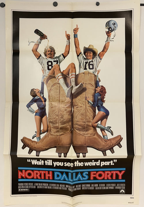 North Dallas Forty Vintage Film Poster 1979 | Happiest Kid Finds Happiest Kid Finds