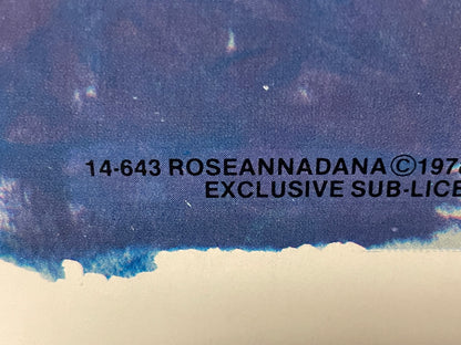 Roseanne Roseannadanna, vintage commercial poster for Saturday Night Live TV Series character, 1978 - HAPPIEST KID FINDS - Museum-quality antique and vintage posters, original art, preservation and restoration