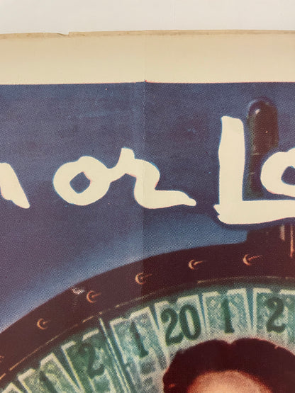 Frontier Gambler, Associated Film, Poster 1956