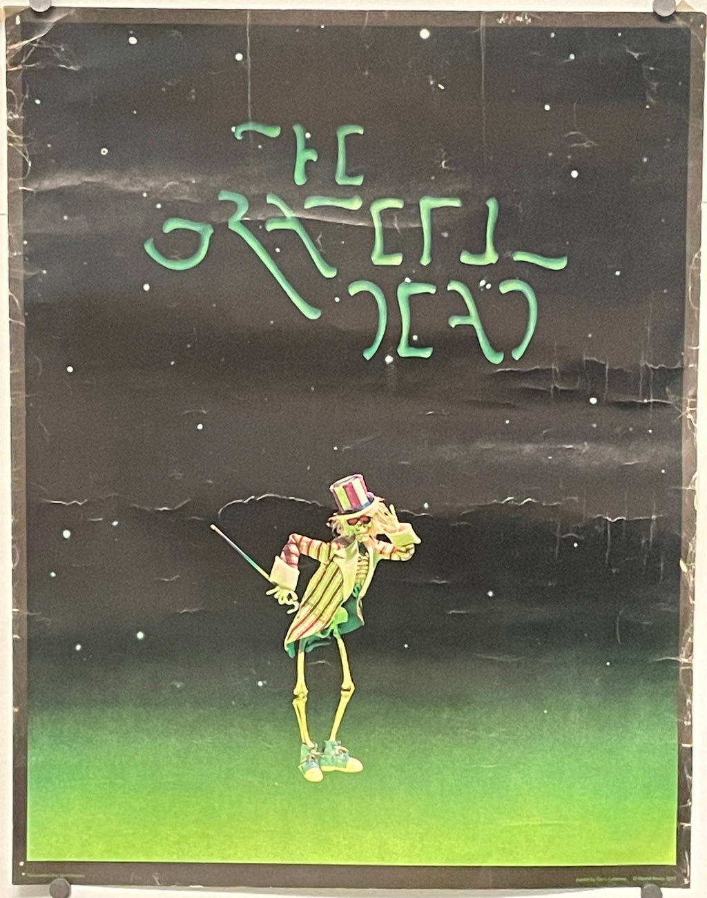 The Grateful Dead Movie, vintage music film poster, 1977 image by Gary Gutierrez