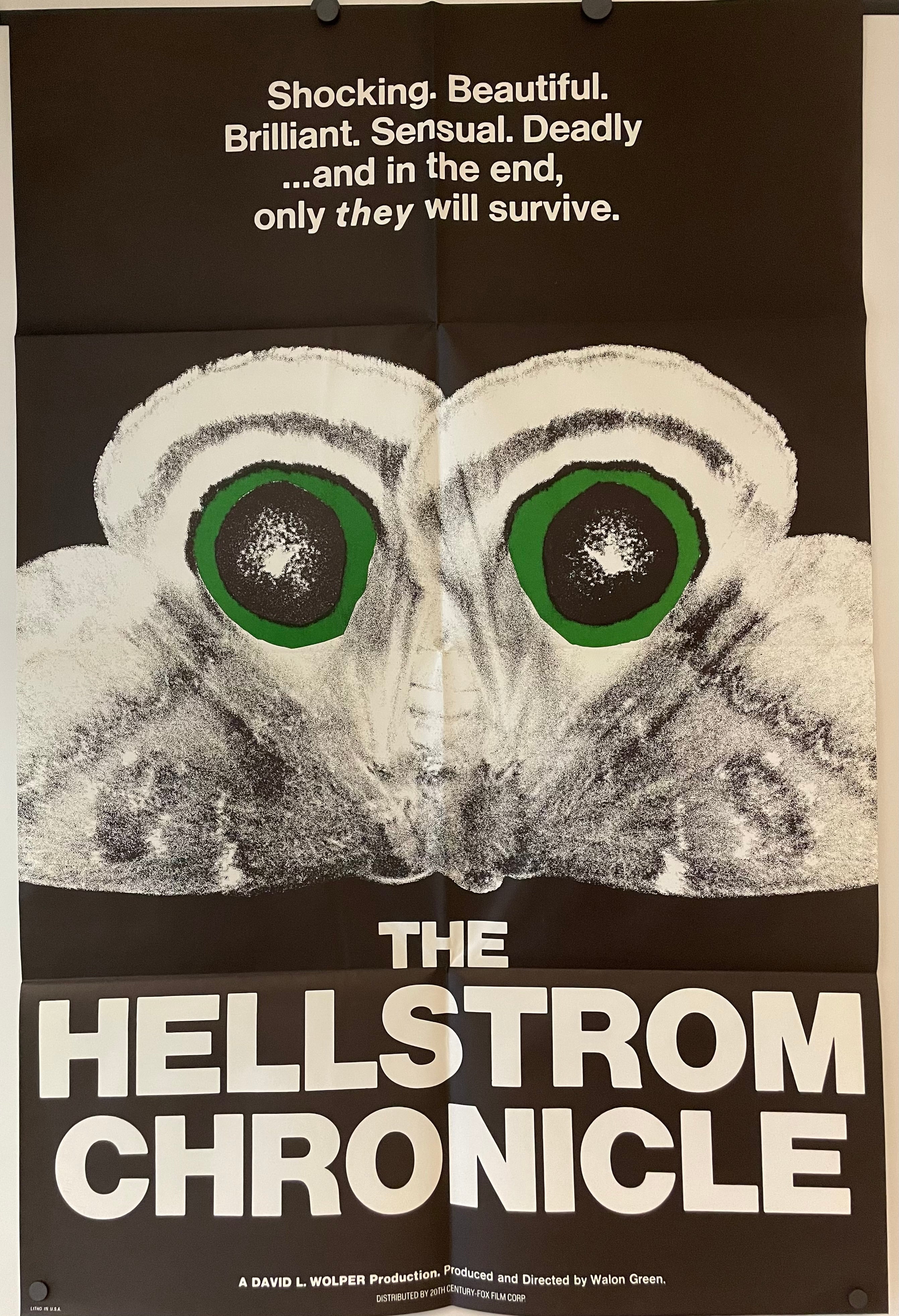 The Hellstrom Chronicle, Original Vintage Poster 1971 Happiest Kid Finds