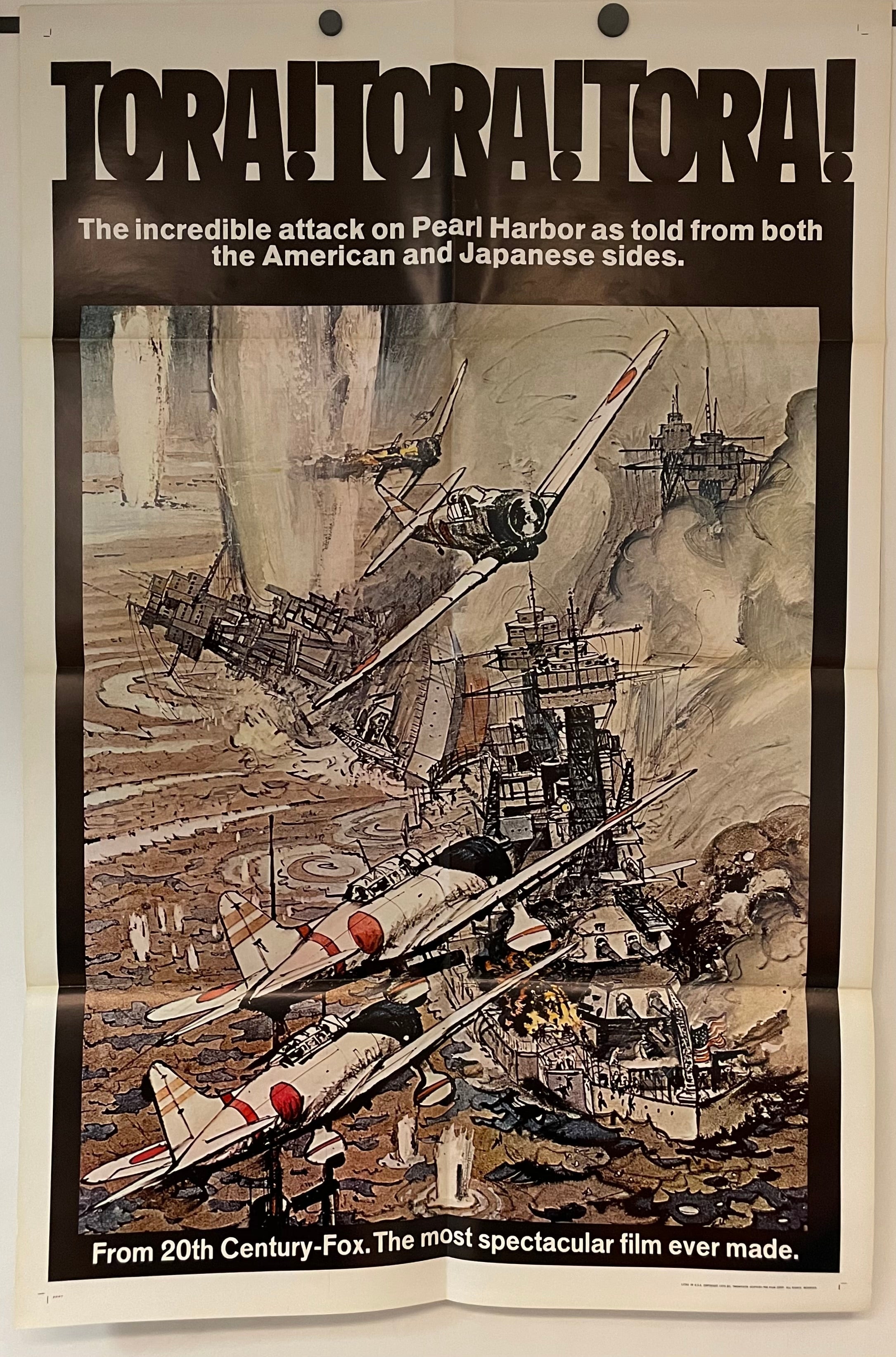 Tora! Tora! Tora! Vintage Original One-Sheet Film Poster 1970 | Happiest Kid Finds Happiest Kid Finds