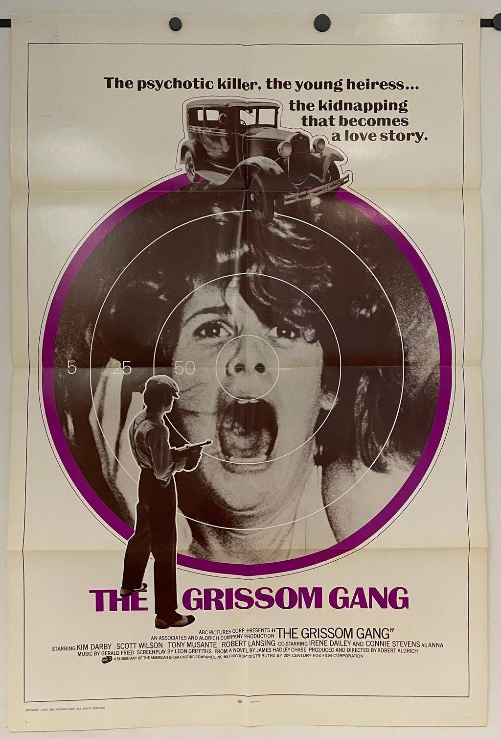 The Grissom Gang Vintage Film Poster 1971 | Happiest Kid Finds Happiest Kid Finds
