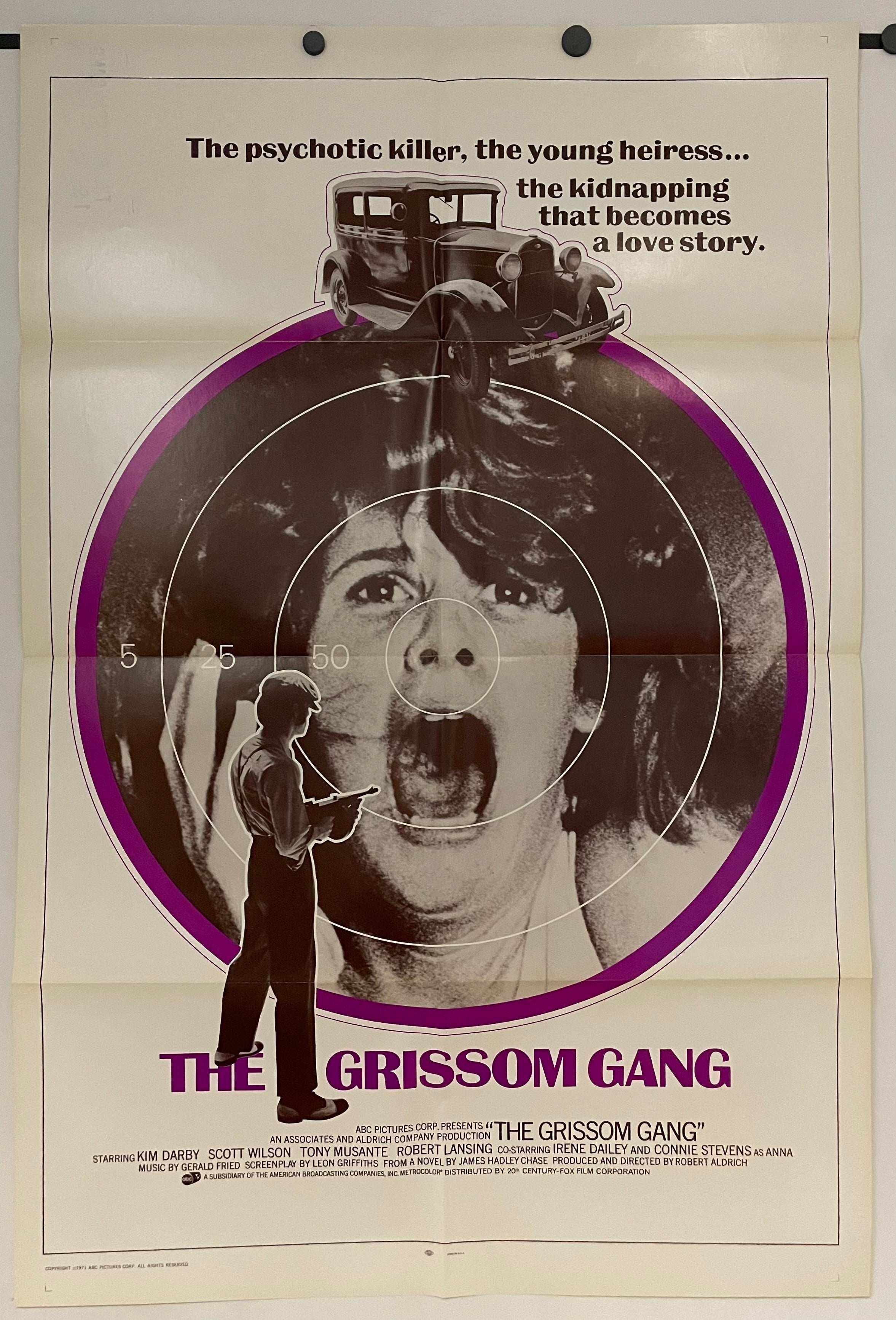 The Grissom Gang Vintage Film Poster 1971 | Happiest Kid Finds Happiest Kid Finds