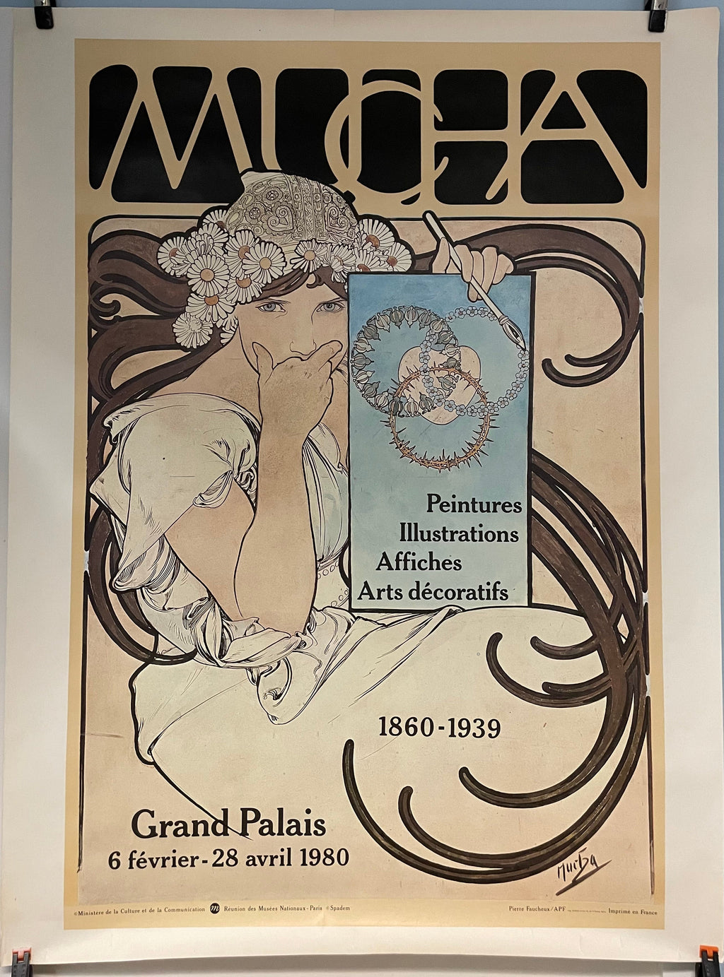 Alphonse Mucha Exhibition 1980 Grand Palais Paris Happiest Kid Finds