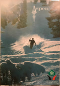 Aspen - Mtn. Buttermilk, original and vintage ski poster, c.1960s - HAPPIEST KID FINDS - Museum-quality antique and vintage posters, original art, preservation and restoration