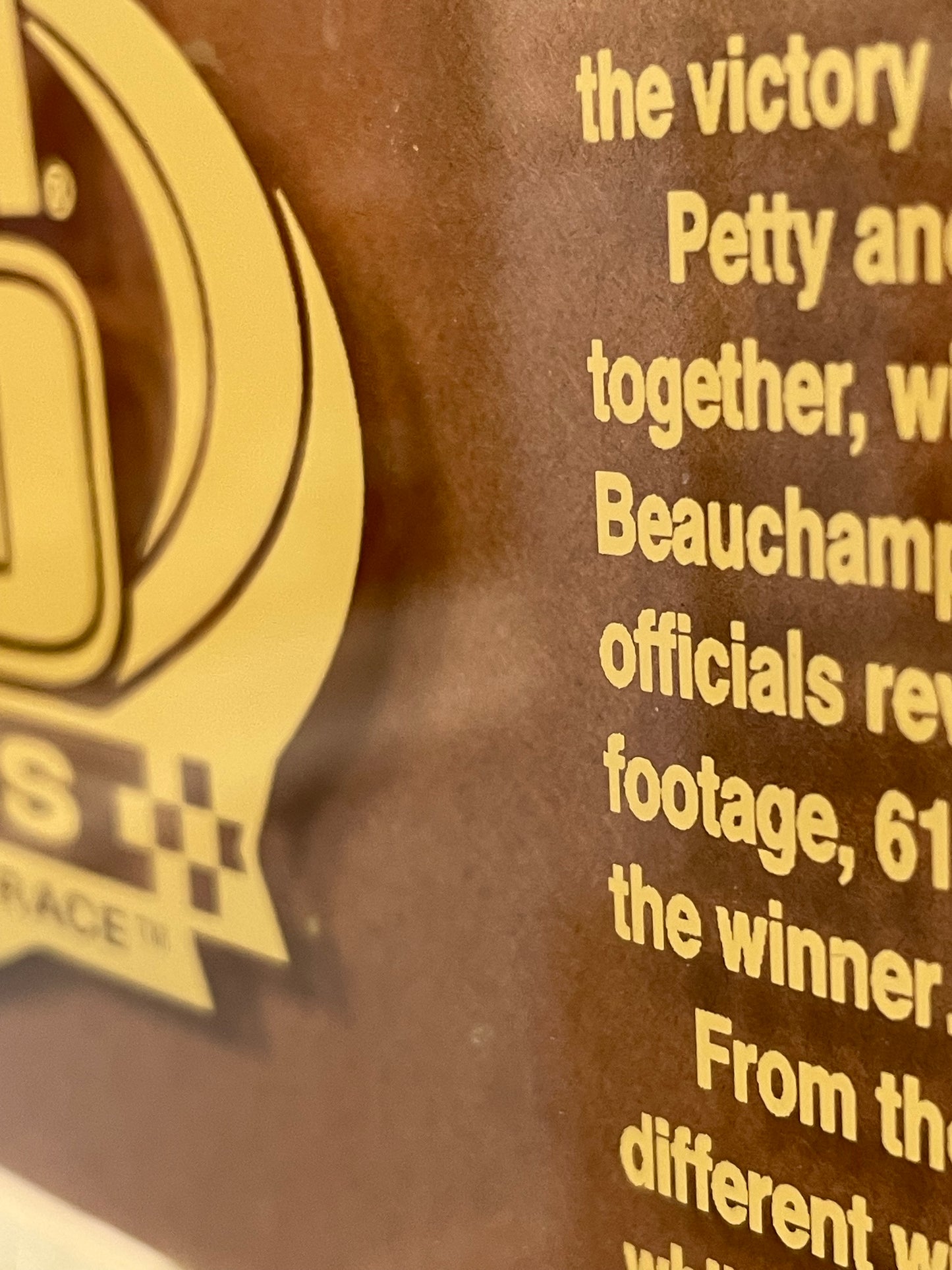 Framed Daytona 500 - 50 Years Bud Racing, 2008