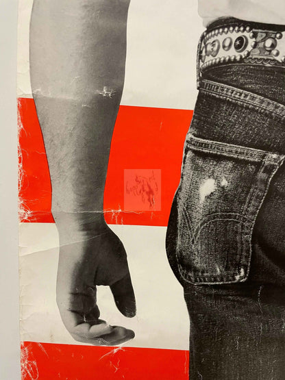 Bruce Springsteen Born in the USA Vintage Poster 1984 | Happiest Kid Finds