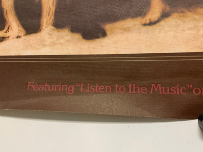 The Doobie Brothers - Toulouse Street, original and vintage music promo poster, 1972 - HAPPIEST KID FINDS - Museum-quality antique and vintage posters, original art, preservation and restoration