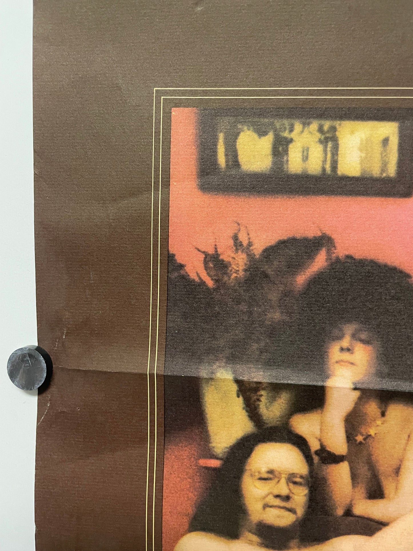 The Doobie Brothers - Toulouse Street, original and vintage music promo poster, 1972