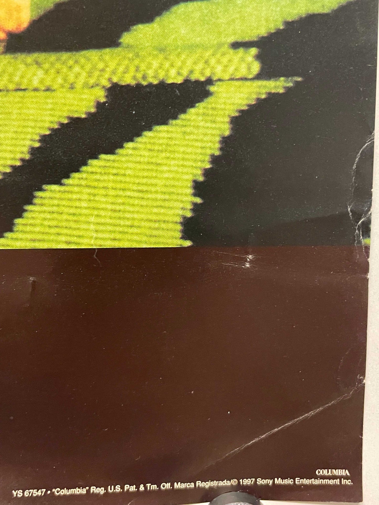 Aerosmith - Nine Lives original and vintage music promo poster, 1997