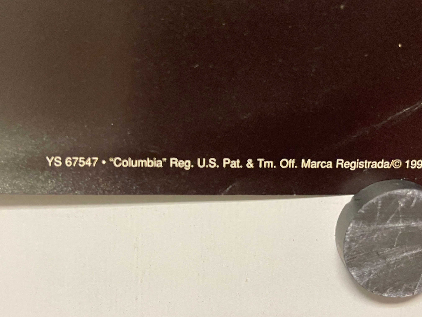 Aerosmith - Nine Lives original and vintage music promo poster, 1997