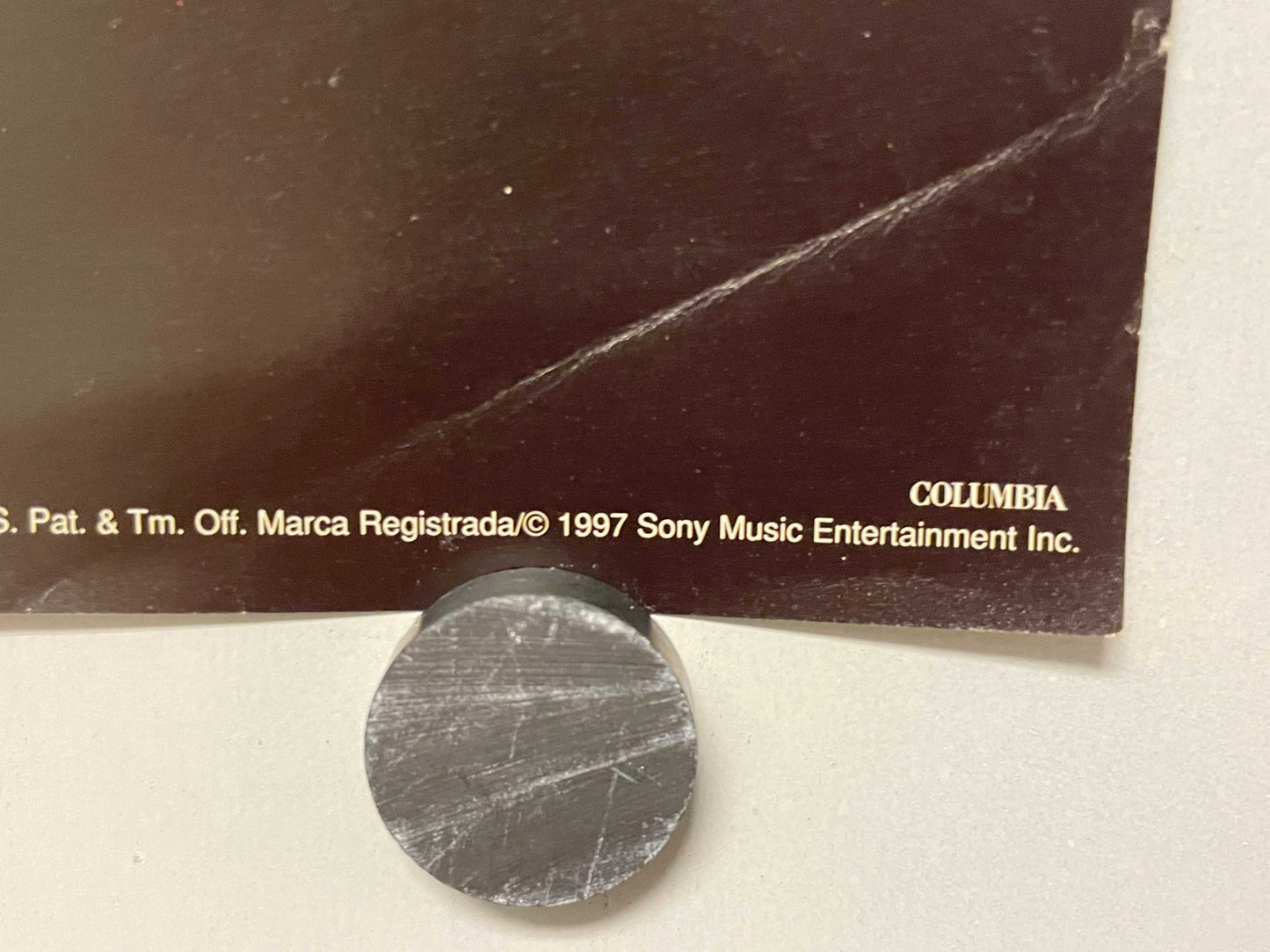 Aerosmith - Nine Lives original and vintage music promo poster, 1997