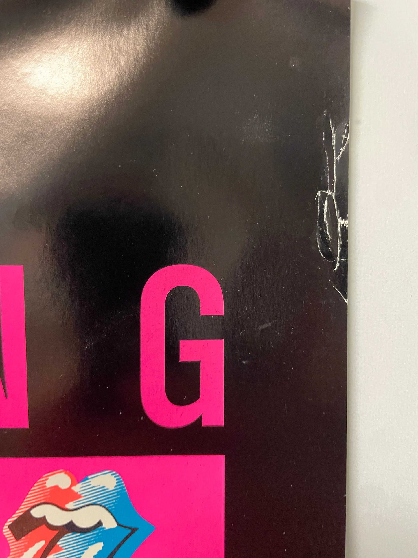 Rolling Stones - Bud presents North American Steel Wheels Tour, 1989, original and vintage concert music poster