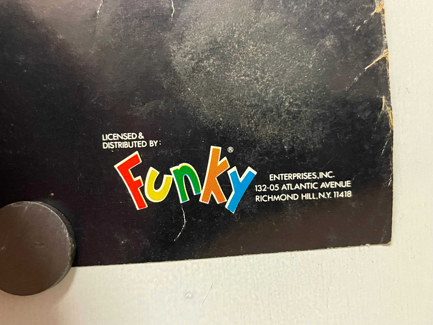 (#3089) Iron Maiden - Somewhere in Time, vintage Aaron Rapoport fan club music poster, 1986