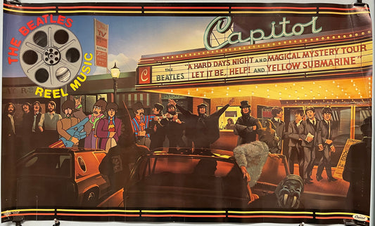 The Beatles Reel Music, vintage album promo, 1982 at Happiest Kid Finds